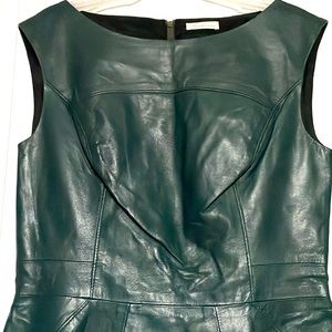 Shoshanna leather dress.